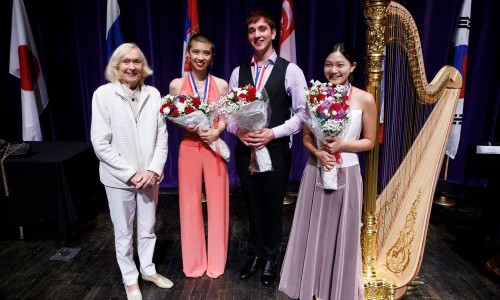 [연합뉴스] 하피스트 김혜진 USA 국제하프콩쿠르 3위